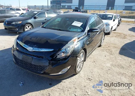 2013 Hyundai Sonata Hybrid Limited z USA, uszkodzony, nr VIN KMHEC4A46DA076338